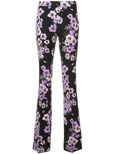 floral high-waisted trousers Giambattista Valli