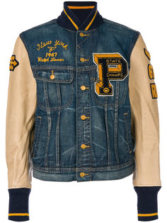 джинсовая куртка с панельным дизайном Polo Ralph Lauren