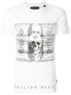 футболка с принтом денежных купюр Philipp Plein