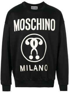 толстовка с вопросительным знаком Moschino
