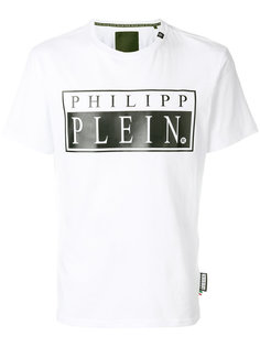 футболка с принтом-логотипом Philipp Plein