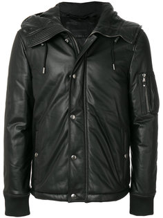 padded hooded jacket Diesel Black Gold