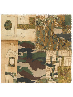 camouflage scarf Pierre-Louis Mascia