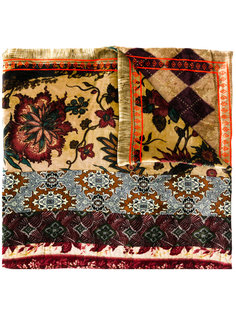 floral embroidered scarf Pierre-Louis Mascia