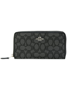 zip around logo wallet Coach
