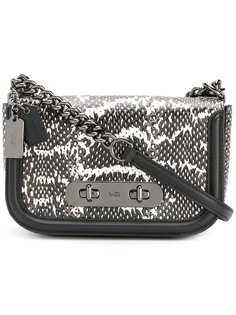 сумка на плечо с тиснением Coach