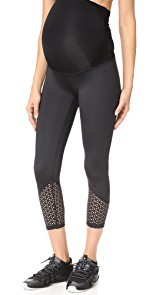 Beyond Yoga Maternity Perfect Cuff Capri Leggings
