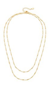 Gorjana Layer Bead Wrap Necklace