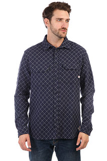 Рубашка в клетку Quiksilver Rippa Down Medieval Blue