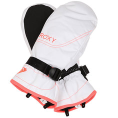 Варежки женские Roxy Rx Jetty Bright White