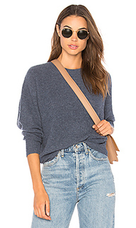 Пуловер с длинным рукавом и круглым вырзезом relaxed shaker - Autumn Cashmere