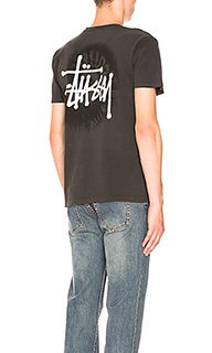 Футболка basic swirl - Stussy