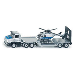 SIKU 1610 Низкорамный грузовик с вертолетом