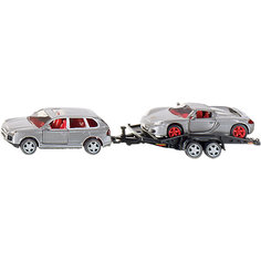 SIKU 2544 Porsche с прицепом 1:55