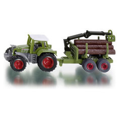 SIKU 1645 Трактор с прицепом для перевозки бревен