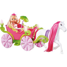 Кукла "Еви в карете и лошадь", 12 см, Simba