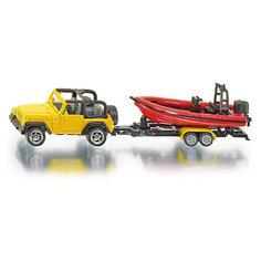 SIKU 1658 Джип с лодкой