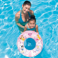 Круг для плавания надувной, 56 см, Принцессы Дисней, Bestway