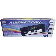 DoReMi Синтезатор с микрофоном, 32 клавиши
