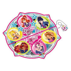 Танцевальный коврик на батарейках, Winx Club Smoby