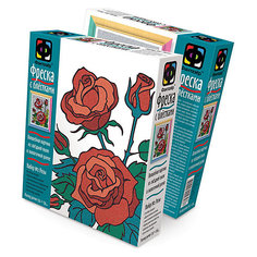 Фреска с блестками "Розы". Фантазер