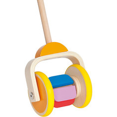 Деревянная каталка "Радуга", Hape