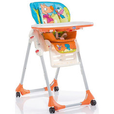 Стульчик для кормления Polly 2 в 1 Wood Friends, Chicco