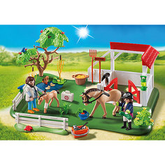 Супер набор: Загон для Лошадей, PLAYMOBIL