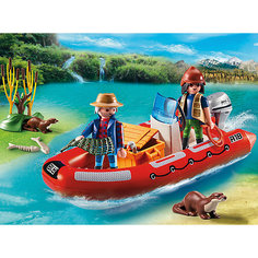 В Поисках Приключений: Лодка с браконьерами, PLAYMOBIL