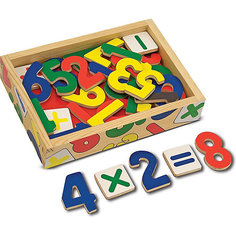Магнитная игра "Цифры" (37шт), Melissa &amp; Doug