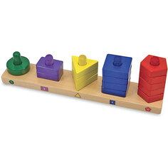 Пирамидки на доске, Melissa &amp; Doug