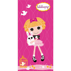 Полотенце "Розовая куколка",  50*90 см, Lalaloopsy Mona Liza