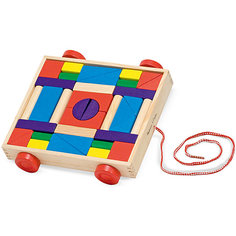 Конструктор в тележке, Melissa &amp; Doug