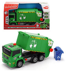 Мусоровоз с контейнером, AiePump, 31см, Dickie