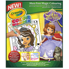 Раскраска Color Wonder, София Прекрасная Crayola