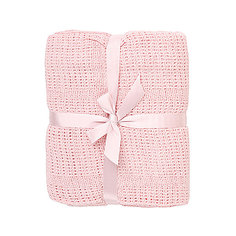 Одеяло детское вязанное 90х120 Baby Nice, розовый