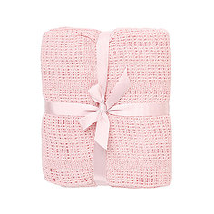 Одеяло детское вязанное 90х120 Baby Nice, розовый