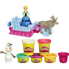 Игровой набор "Приключение Анны на санях", Холодное сердце, Play-Doh Hasbro