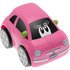 Машинка TURBO TOUCH FIAT 500 PINK, Chicco