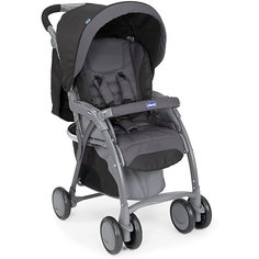 Коляска-трость Chicco Simplycity Plus Top, чёрный/темно-серый