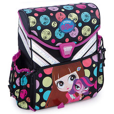 Школьный ранец Littlest Pet Shop с ортопедической спинкой Академия групп