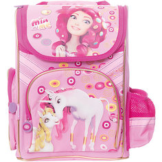 Школьный ранец Мия и я с эргономической спинкой Академия групп