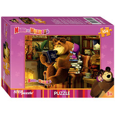 Пазл "Маша и Медведь", 104 детали, Step Puzzle