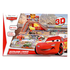 Настольная 3d игра-ходилка "Большие гонки", Тачки, Умка