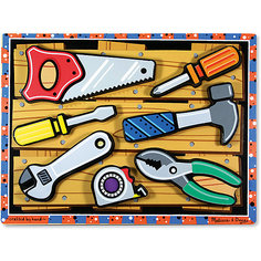 Рамка-вкладыш "Иструменты", Melissa &amp; Doug