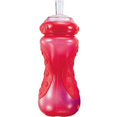 Поильник Sport Sipper, 300 мл., Nuby, красный