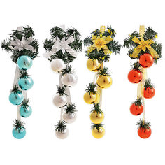 Подвесное украшение "Гроздь шаров", 42 см, в ассортименте Tukzar