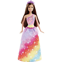 Кукла Принцесса в цветном, Barbie Mattel
