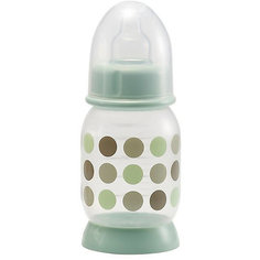 Бутылочка BABY BOTTLE DOTS 120мл, Beaba, синий BÉaba