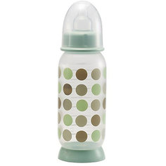 Бутылочка BABY BOTTLE DOTS 240мл, Beaba, синий BÉaba